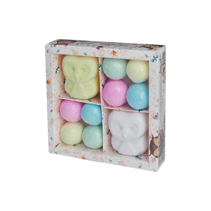 Набор шипучей соли для ванн 