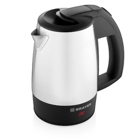 Чайник электрический BRAYER BR1080, дорожный, металл, 0.5 л, 1000 Вт, чёрно-серебристый
Чайник электрический BRAYER BR1080, дорожный, металл, 0.5 л, 1000 Вт, чёрно-серебристый