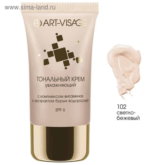 Тональный крем Art-Visage, увлажняющий, тон 102, светло-бежевый
Тональный крем Art-Visage, увлажняющий, тон 102, светло-бежевый