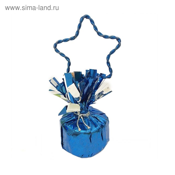 Грузик «Звезда», 160 г, цвет голубой
Грузик «Звезда», 160 г, цвет голубой