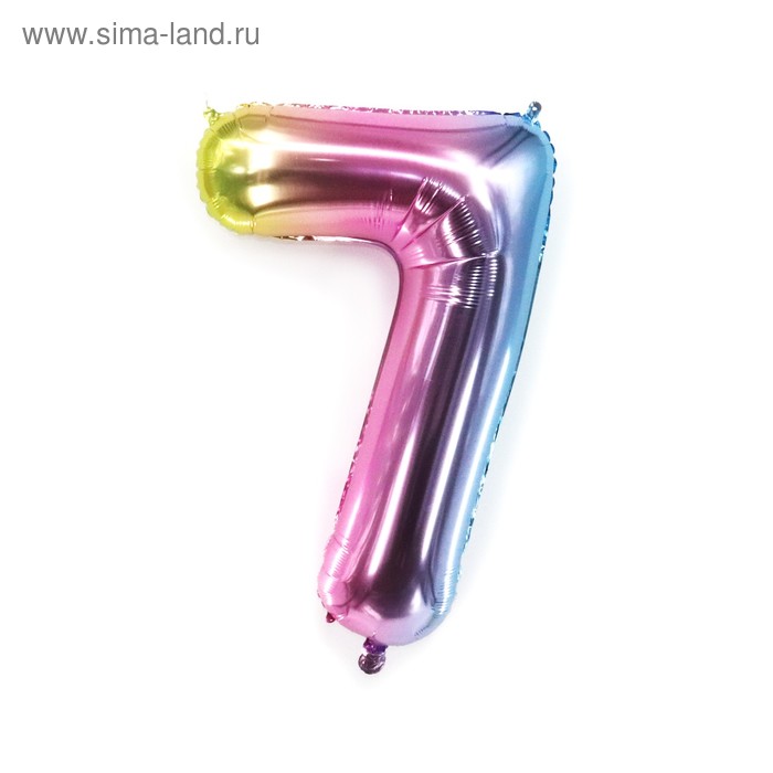 Шар фольгированный 40" «Цифра 7»
Шар фольгированный 40" «Цифра 7»
