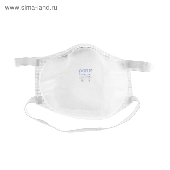 фото Респиратор parus 3к ffp3 nr d защита от аэрозолей до 50 пдк, основных газов и паров до 10 пд