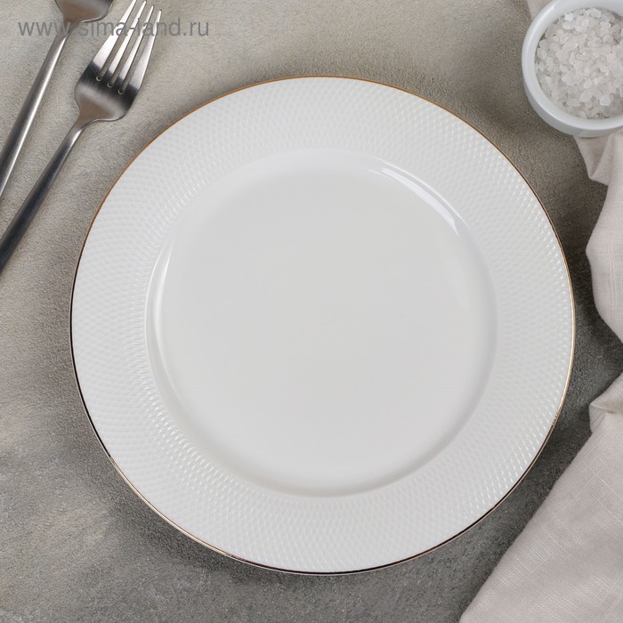 Тарелка обеденная «Маретта», 23×1,5 см
Тарелка обеденная «Маретта», 23×1,5 см