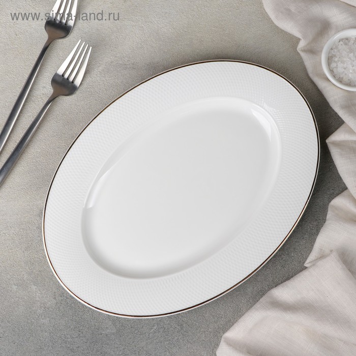 Блюдо «Маретта», 29,5×21,5 см
Блюдо «Маретта», 29,5×21,5 см