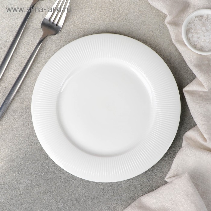 Тарелка десертная «Паола», 20x1,3 см 
Тарелка десертная «Паола», 20x1,3 см