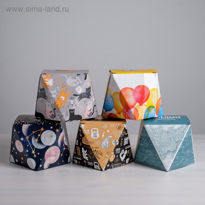 Коробка складная МИКС «Тебе», 12 × 12 × 12 см
Коробка складная МИКС «Тебе», 12 × 12 × 12 см