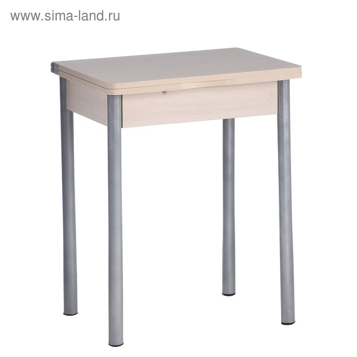 Стол ломберный Мини 500/1000х590х750 металик серый/Дуб млечный
Стол ломберный Мини 500/1000х590х750 металик серый/Дуб млечный
