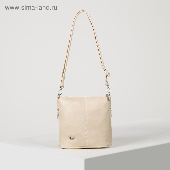 Сумка женская, отдел на молнии, наружный карман, длинный ремень, цвет бежевый
Сумка женская, отдел на молнии, наружный карман, длинный ремень, цвет бежевый