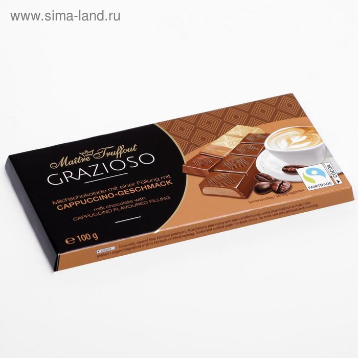 Батончики Maître Truffout из молочного шоколада, сливочный капучино, 100 г
Батончики Maître Truffout из молочного шоколада, сливочный капучино, 100 г