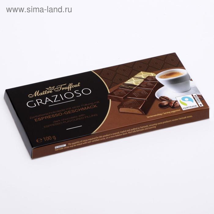 Батончики Maître Truffout из горького шоколада, эспрессо, 100 г
Батончики Maître Truffout из горького шоколада, эспрессо, 100 г