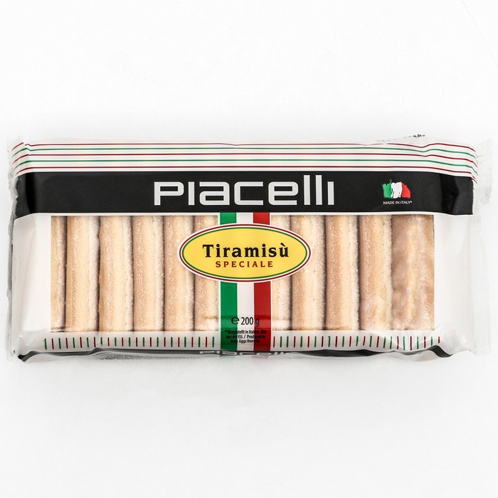 Печенье Piacelli Savoiardi для тирамису, 200 г
Печенье Piacelli Savoiardi для тирамису, 200 г