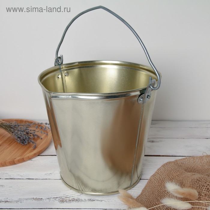 Подойник 9 л, жесть лакированная, ГОСТ
Подойник 9 л, жесть лакированная, ГОСТ