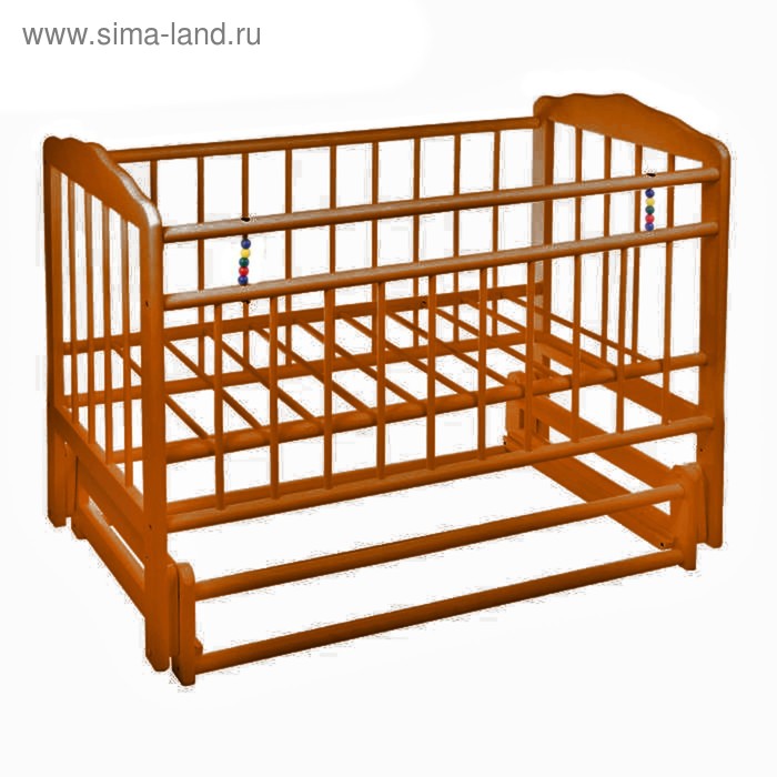 Кровать детская «Женечка-5» маятник (орех)
Кровать детская «Женечка-5» маятник (орех)