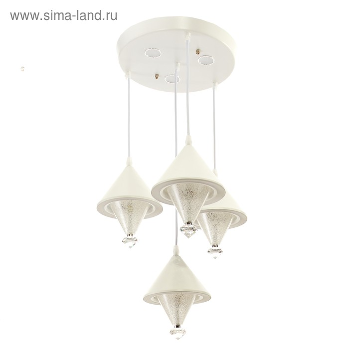 Люстра "Даллас" LED 98Вт 3 режима 3000-6000К белый 37х37х80 см.
Люстра "Даллас" LED 98Вт 3 режима 3000-6000К белый 37х37х80 см.