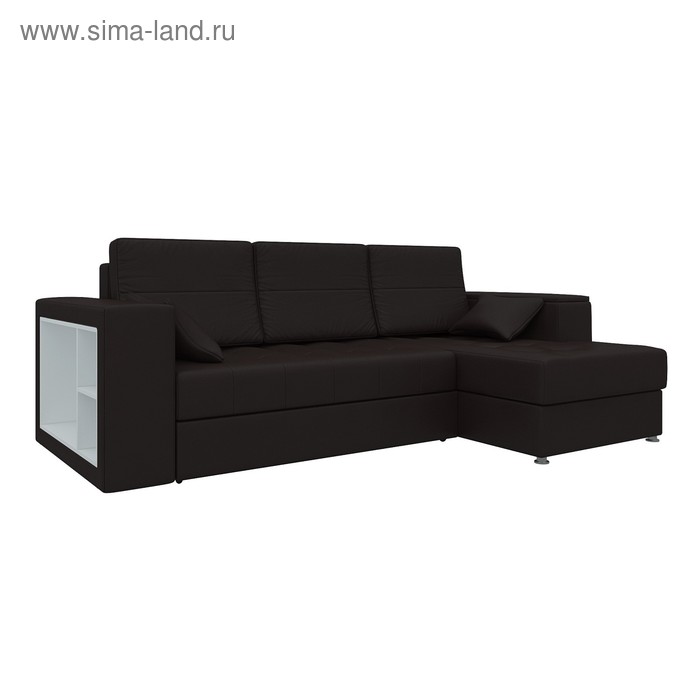 Угловой диван «Атлантис», механизм еврокнижка, экокожа, цвет коричневый
Угловой диван «Атлантис», механизм еврокнижка, экокожа, цвет коричневый