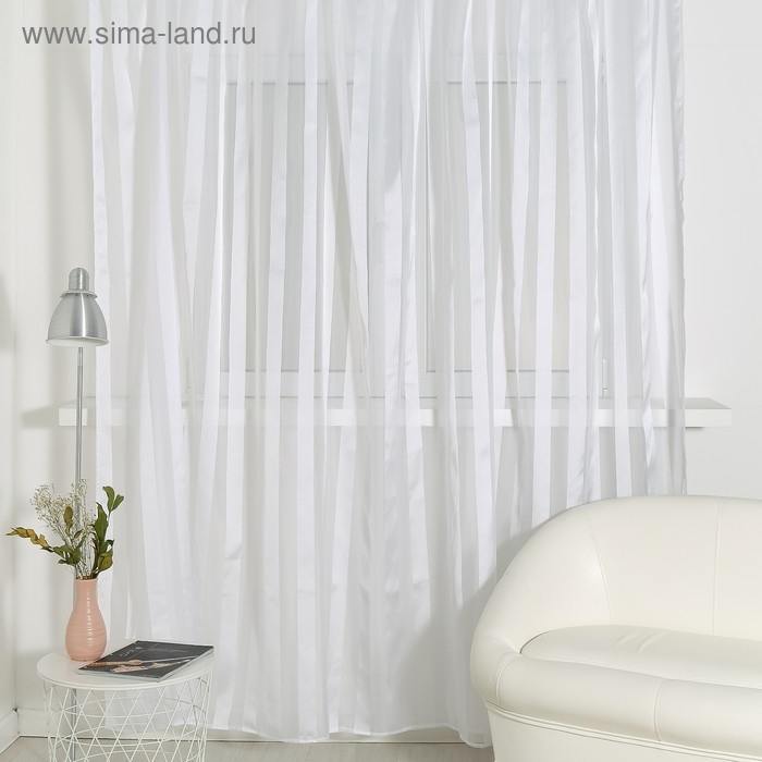 Штора тюль Germany 001 Tule T 290х260 см, белый, п/э 100%
Штора тюль Germany 001 Tule T 290х260 см, белый, п/э 100%