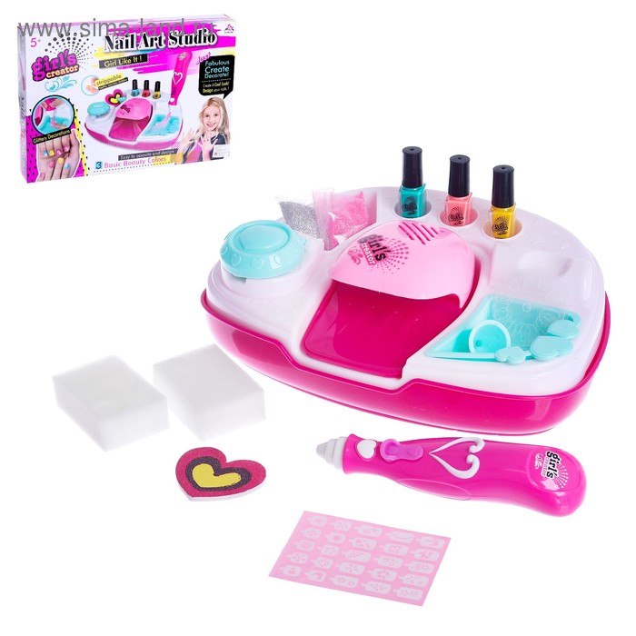 Набор для девочек для маникюра, с аксессуарами
Набор для девочек для маникюра, с аксессуарами