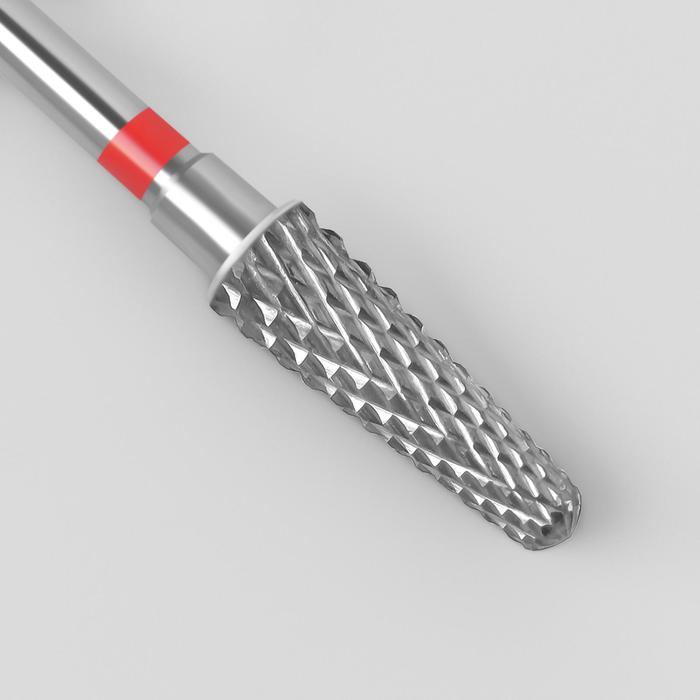 Фреза твердосплавная для маникюра «Конус тонкий», мелкая нарезка, 3,1 × 13 мм
Фреза твердосплавная для маникюра «Конус тонкий», мелкая нарезка, 3,1 × 13 мм