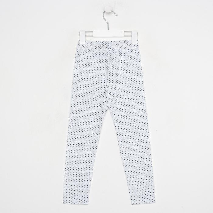Легинсы для девочки, цвет белый/горох, рост 122 см
Легинсы для девочки, цвет белый/горох, рост 122 см