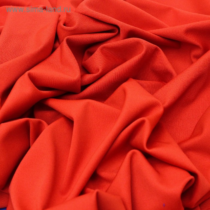 Трикотаж плательный, бифлекс, ширина 150 см, цвет красный
Трикотаж плательный, бифлекс, ширина 150 см, цвет красный