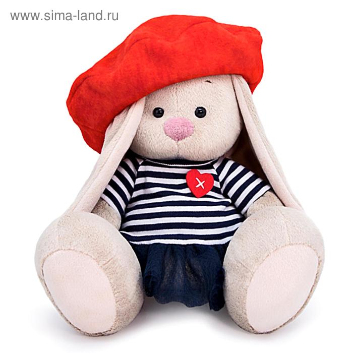 Мягкая игрушка «Зайка Ми» в тельняшке и берете 23 см
Мягкая игрушка «Зайка Ми» в тельняшке и берете 23 см