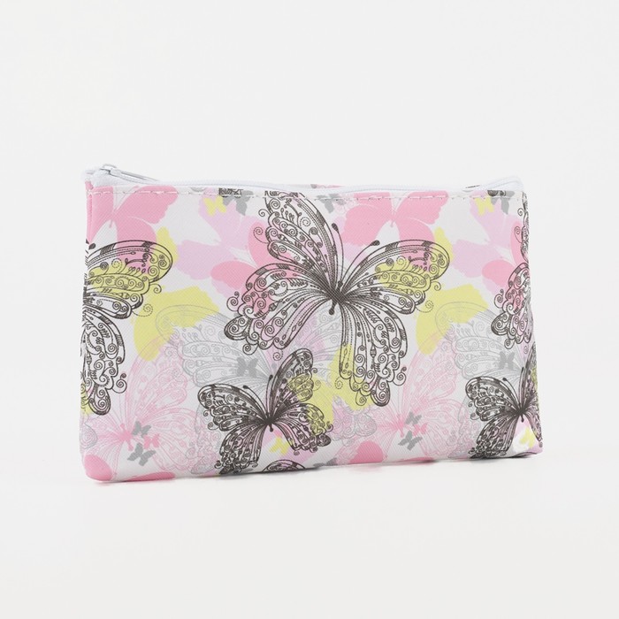 Косметичка на молнии, цвет розовый
Косметичка на молнии, цвет розовый