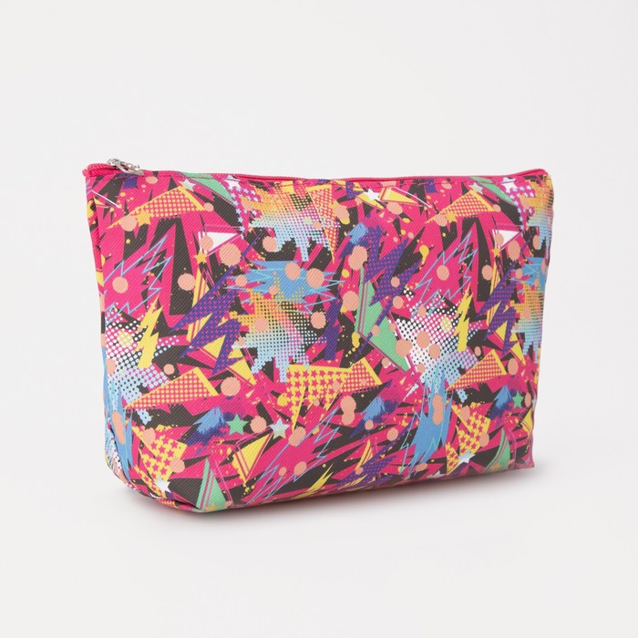 Косметичка на молнии, цвет малиновый
Косметичка на молнии, цвет малиновый