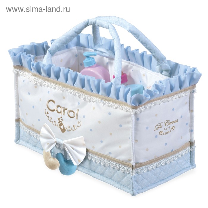 фото Сумка-переноска для куклы с аксессуарами, 40 см de cuevas