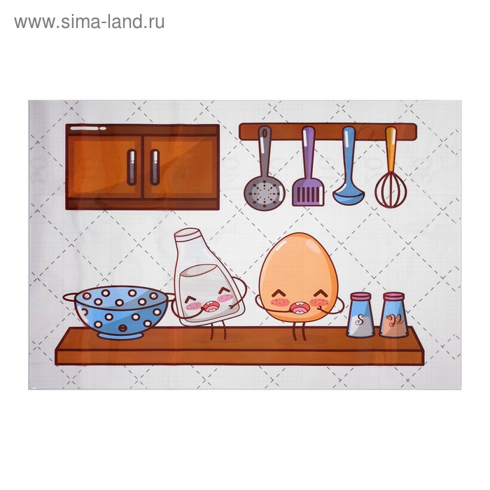 Наклейка на кафельную плитку "Соль и перец" 60х90 см
Наклейка на кафельную плитку "Соль и перец" 60х90 см