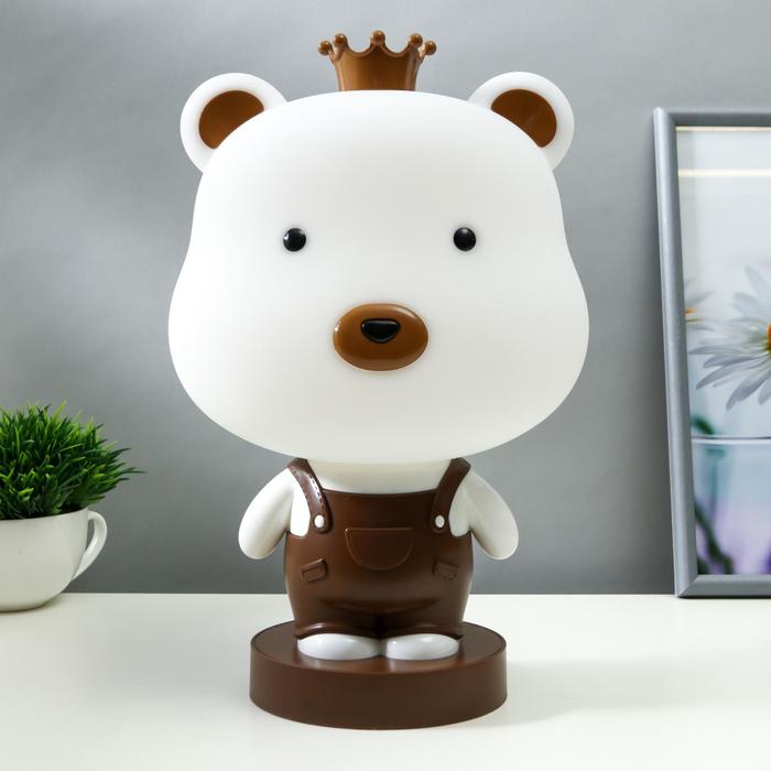 Настольная лампа "Мишка", 1х15Вт Е14, цвет коричневый
Настольная лампа "Мишка", 1х15Вт Е14, цвет коричневый