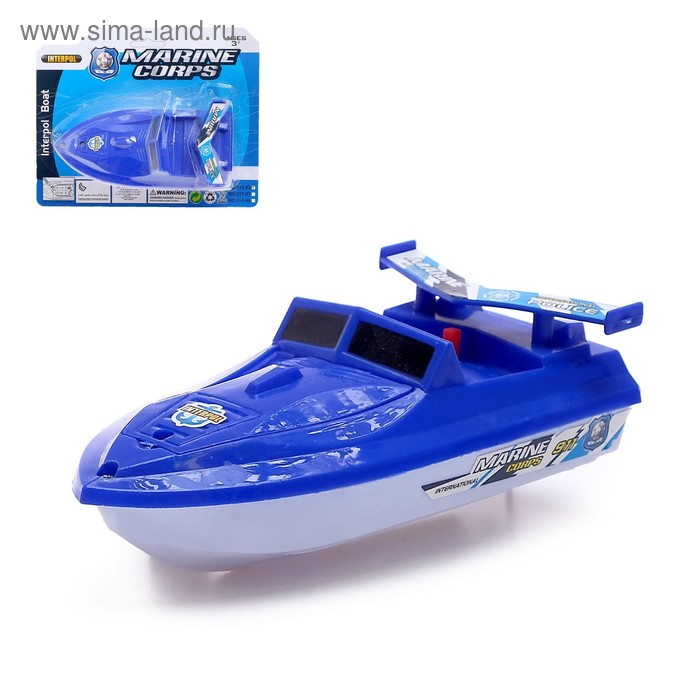 Катер «Морской патруль», работает от батареек, плавает, цвета МИКС
Катер «Морской патруль», работает от батареек, плавает, цвета МИКС