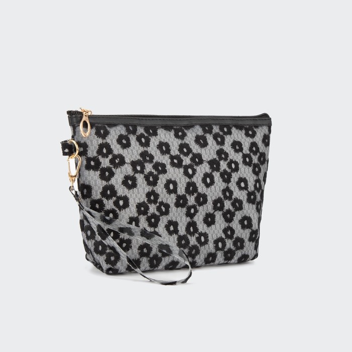 Косметичка ПВХ, отдел на молнии, с ручкой, цвет матовый чёрный
Косметичка ПВХ, отдел на молнии, с ручкой, цвет матовый чёрный