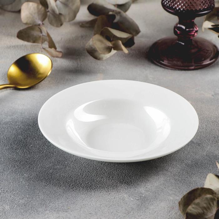 Тарелка фарфоровая глубокая Stella Pro, 100 мл, d=15 см, цвет белый
Тарелка фарфоровая глубокая Stella Pro, 100 мл, d=15 см, цвет белый