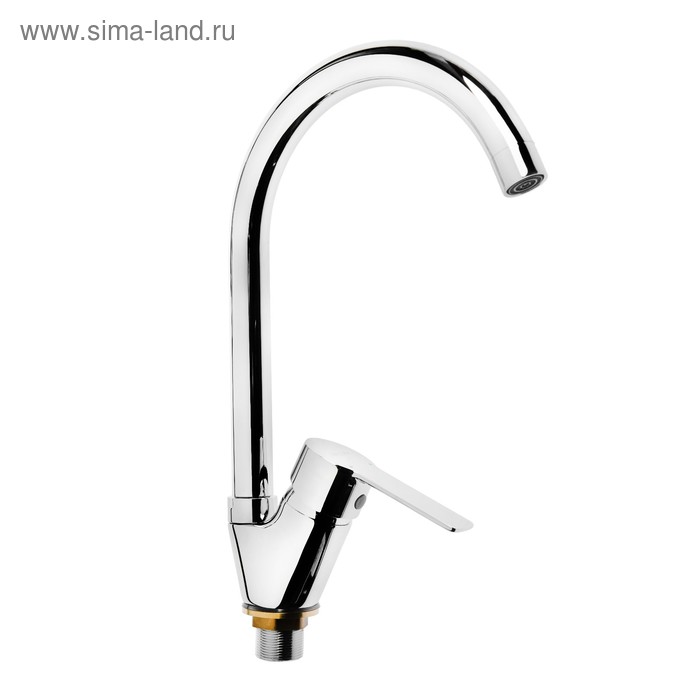 Смеситель для кухни AFLORN "Caen", высокий, хром, поворот. излив, с гайкой, подводка 60см
Смеситель для кухни AFLORN "Caen", высокий, хром, поворот. излив, с гайкой, подводка 60см