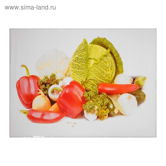 Наклейка на кафельную плитку "Полезные овощи" 90х60 см
Наклейка на кафельную плитку "Полезные овощи" 90х60 см
