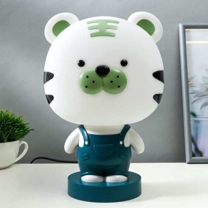 Настольная лампа "Тигрёнок", 1х15Вт Е14, цвет синий 
Настольная лампа "Тигрёнок", 1х15Вт Е14, цвет синий