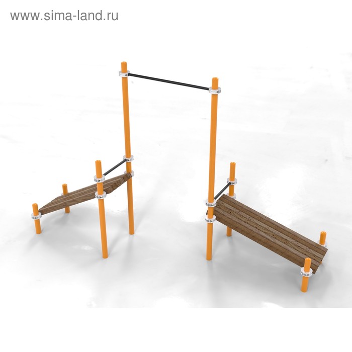 Комплекс для занятий воркаутом, лавочки для пресса, турник, GTO-39, 89 мм, 2850 х 4400 х 2600 мм
Комплекс для занятий воркаутом, лавочки для пресса, турник, GTO-39, 89 мм, 2850 х 4400 х 2600 мм