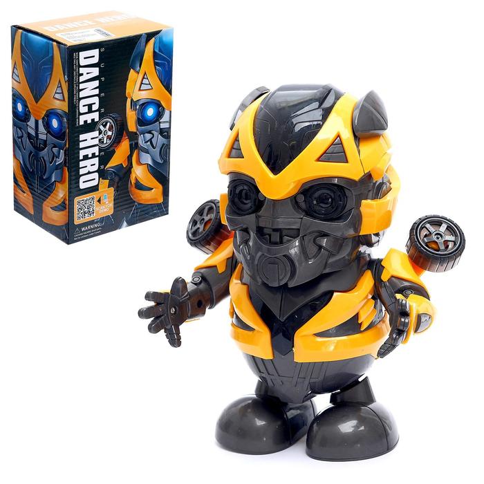 Робот «Танцующий автобот», световые и звуковые эффекты, работает от батареек
Робот «Танцующий автобот», световые и звуковые эффекты, работает от батареек