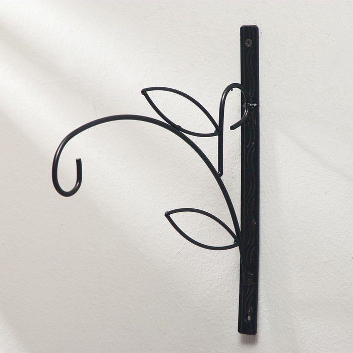 Кронштейн для кашпо, кованый, 25 см, металл, чёрный, «Зацеп»
Кронштейн для кашпо, кованый, 25 см, металл, чёрный, «Зацеп»
