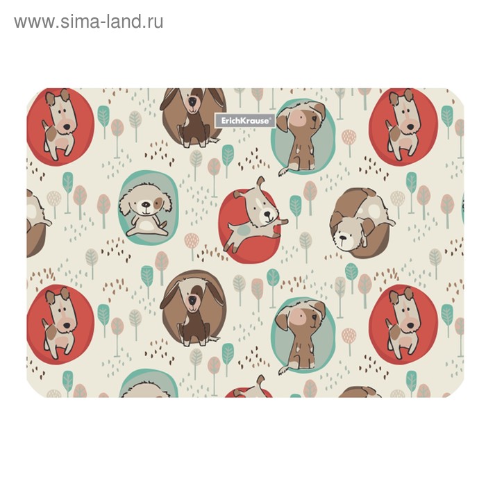 Накладка на стол пластиковая, А4, 297 х 210 мм, 550 мкм, Little Dogs
Накладка на стол пластиковая, А4, 297 х 210 мм, 550 мкм, Little Dogs