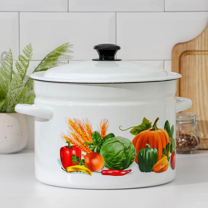 Кастрюля цилиндрическая, 9 л, деколь МИКС, цвет белый
Кастрюля цилиндрическая, 9 л, деколь МИКС, цвет белый