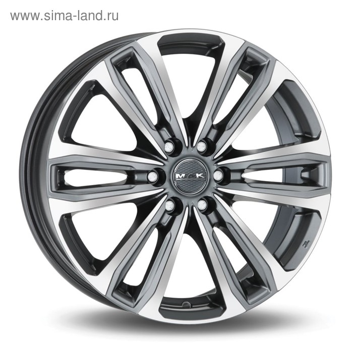 Диск литой MAK Safari 6 7.5x17 6x139.7 ET25 d106.2 Gunmetal Mirror Face 
Диск литой MAK Safari 6 7.5x17 6x139.7 ET25 d106.2 Gunmetal Mirror Face