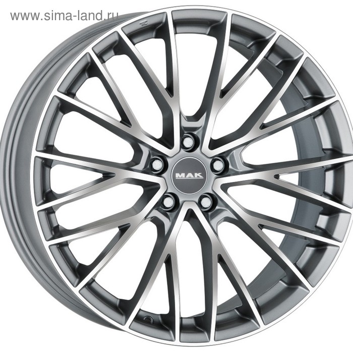 Диск литой MAK Speciale-D 9.5x20 5x112 ET45 d66.6 Graphite Mirror Face
Диск литой MAK Speciale-D 9.5x20 5x112 ET45 d66.6 Graphite Mirror Face