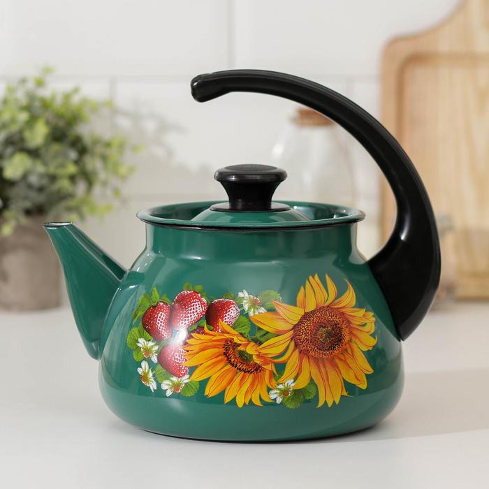 Чайник 3 л сфер. пл. ручка. (бирюза)
Чайник 3 л сфер. пл. ручка. (бирюза)