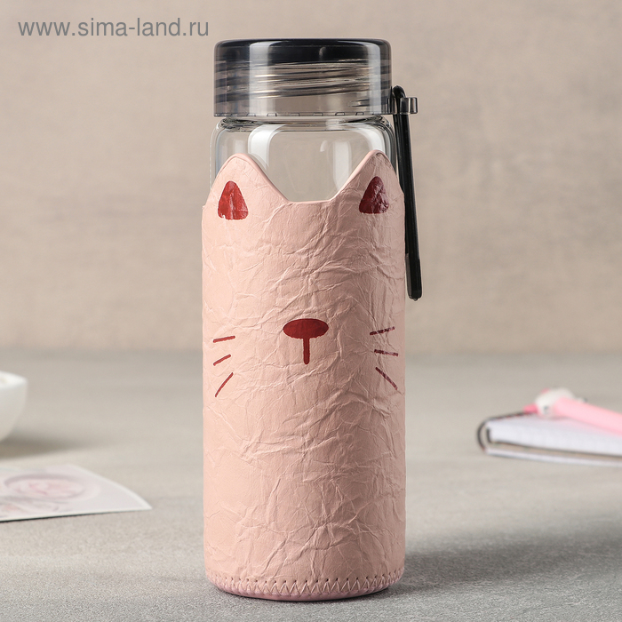 Бутылка в чехле «Котэ», 360 мл, цвета МИКС
Бутылка в чехле «Котэ», 360 мл, цвета МИКС