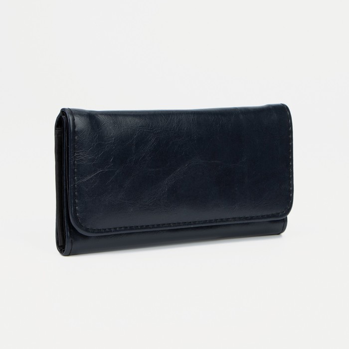 Кошелёк на кнопке, цвет синий
Кошелёк на кнопке, цвет синий