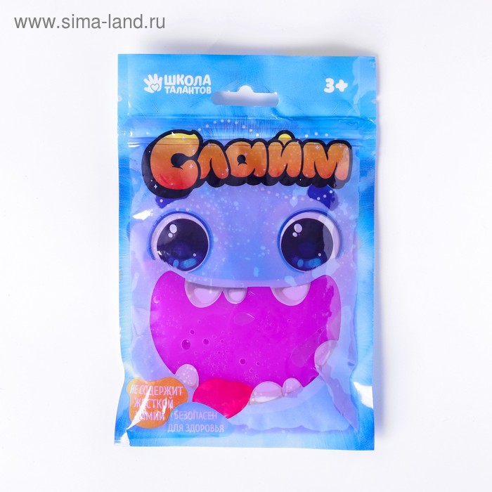 Слайм СТЕКЛО фиолетовый неон, 100 г в дой-паке
Слайм СТЕКЛО фиолетовый неон, 100 г в дой-паке