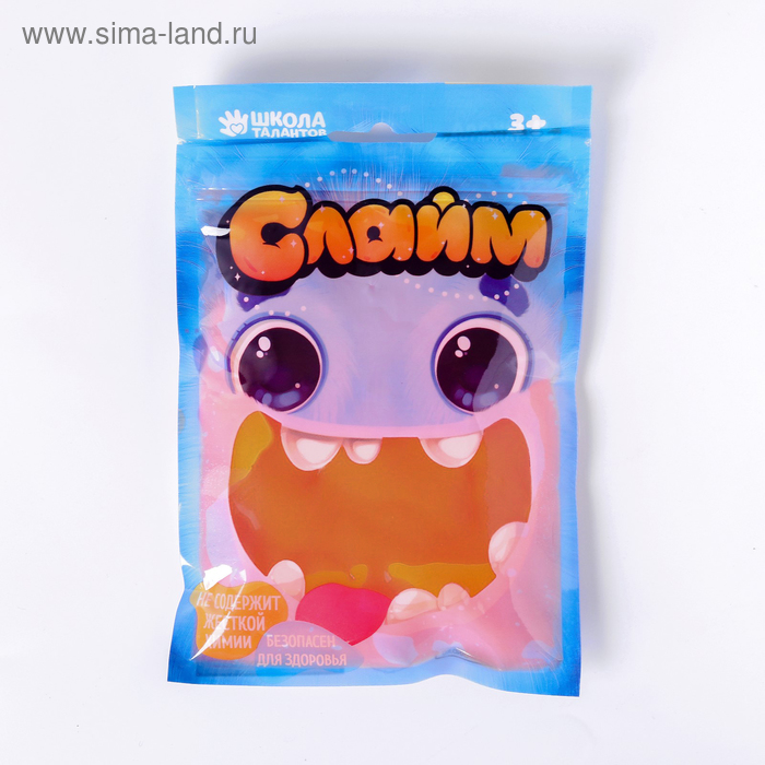 Слайм СТЕКЛО оранжевый неон, 100 г в дой-паке
Слайм СТЕКЛО оранжевый неон, 100 г в дой-паке