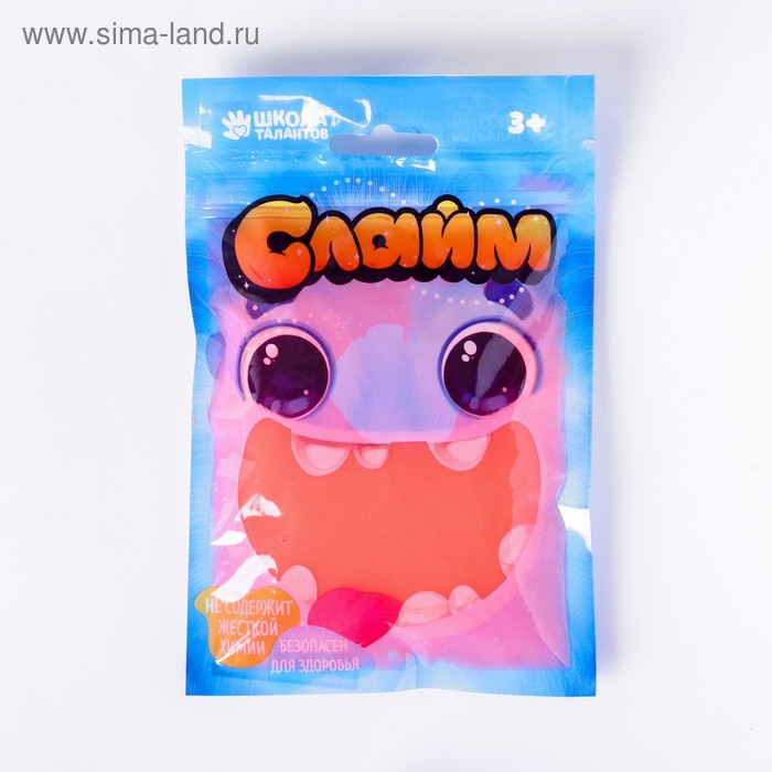 Слайм СТЕКЛО красный неон, 100 г в дой-паке
Слайм СТЕКЛО красный неон, 100 г в дой-паке