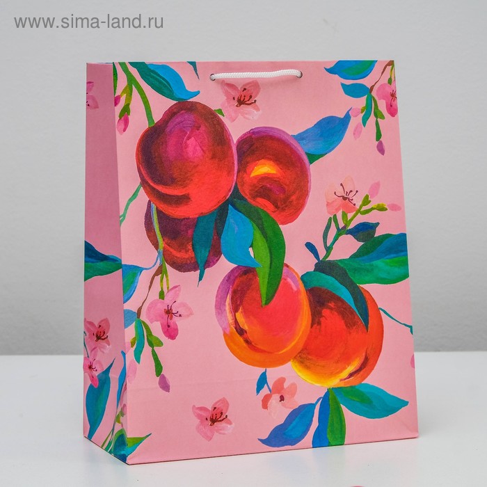 Пакет подарочный "Персик", 26 х 32 х 12 см
Пакет подарочный "Персик", 26 х 32 х 12 см
